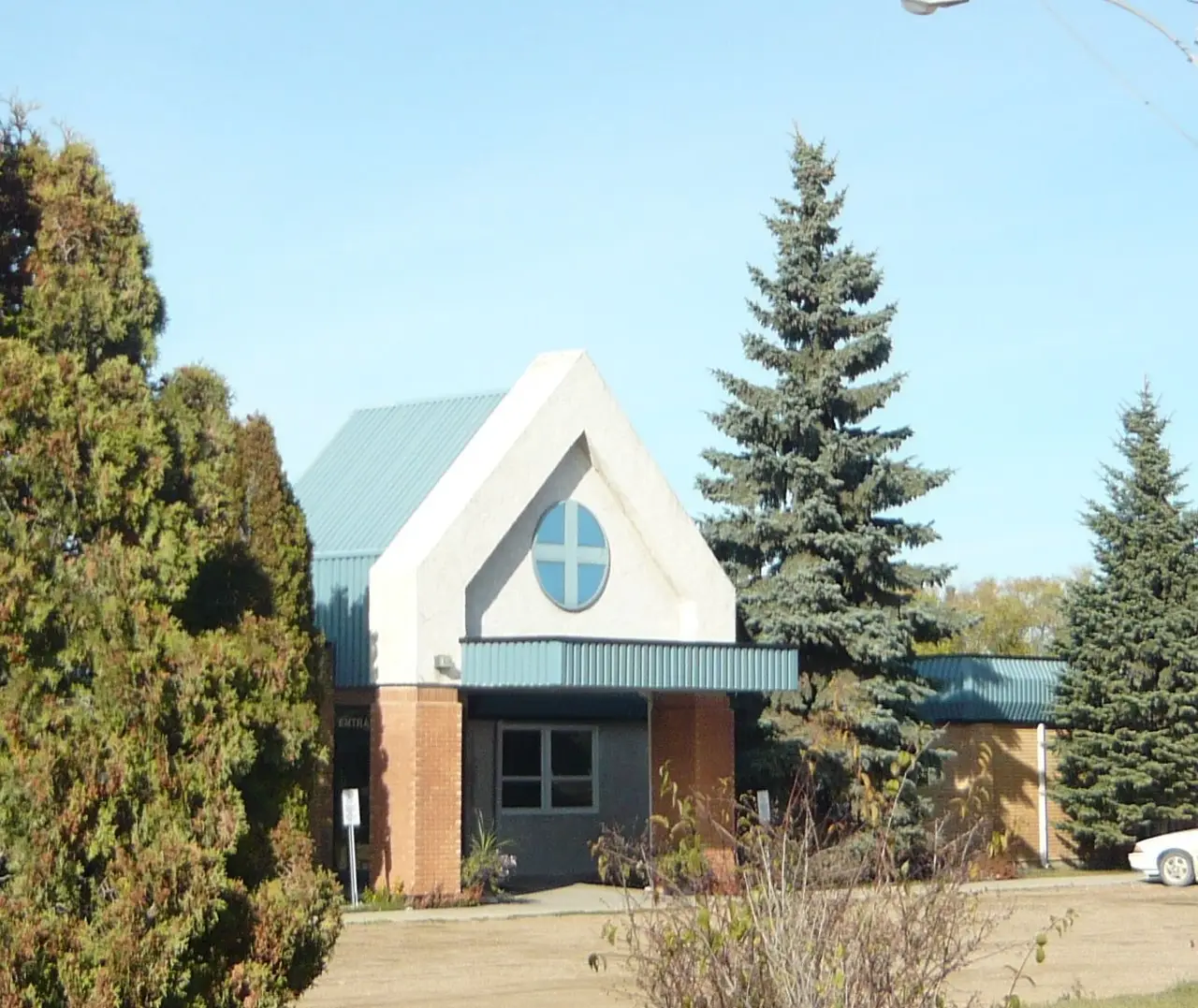 Bethany College entrance, Hepburn, 2011